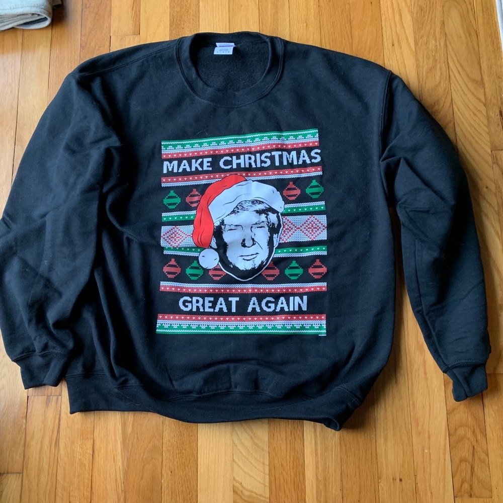 Donald Trump Ugly Christmas Sweatshirt